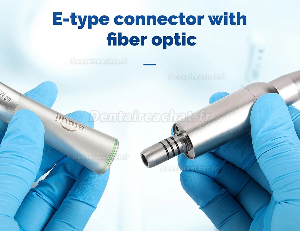 Contre-angle 20:1 à led fibre optique Jinme W201L pour implant dentaire